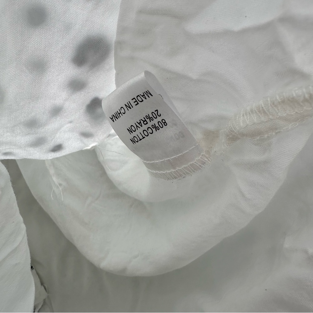 Princess Polly Nate Micro Mini Dress White‎ Floral Size 4 - Picture 11 of 13